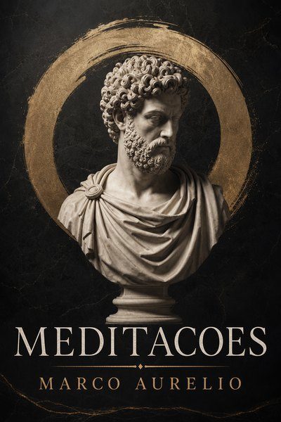 Capa do audiobook Meditações, de Marco Aurélio